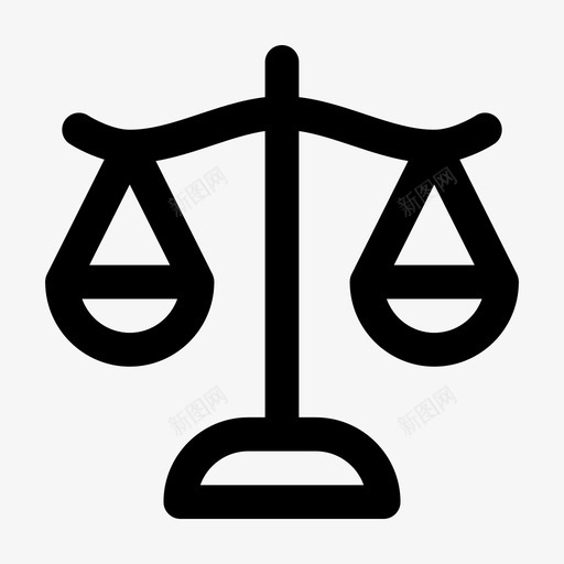 正义平衡法庭svg_新图网 https://ixintu.com 正义 平衡 法庭 法官 法官法 法律 尺度 妇女节 加粗 粗线