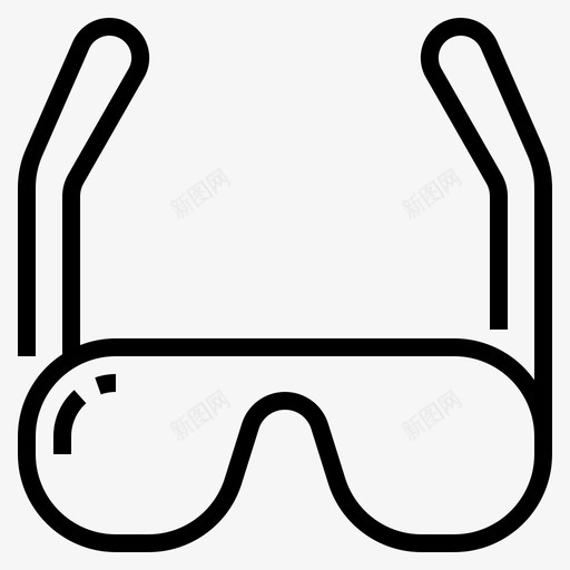 太阳镜配件眼镜svg_新图网 https://ixintu.com 太阳镜 配件 眼镜 防护用品 男士 旅行 旅行包 包装