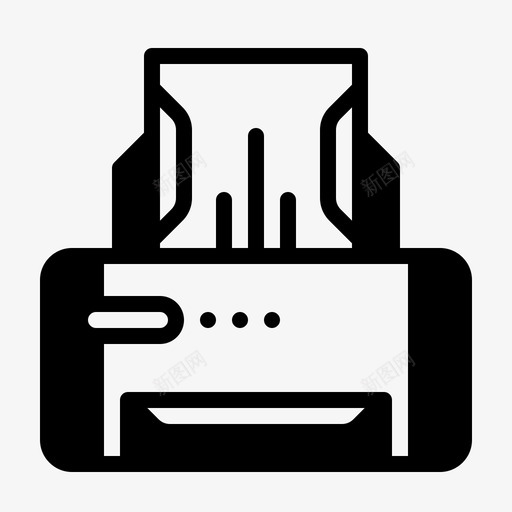 打印机电子办公室svg_新图网 https://ixintu.com 打印机 电子 办公室 印刷 印刷工 工具 在家 工作