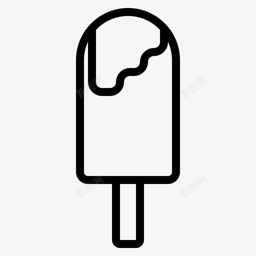 冰淇淋厨师烹饪svg_新图网 https://ixintu.com 冰淇淋 烹饪 厨师 食品 厨房 冰棒 小儿科