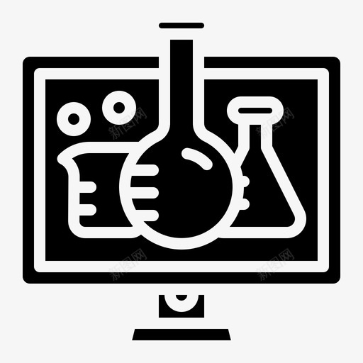 实验室化学计算机svg_新图网 https://ixintu.com 实验室 化学 计算机 科学 在线学习