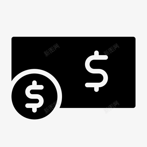 现金信贷货币svg_新图网 https://ixintu.com 货币 付款 现金 信贷 充值