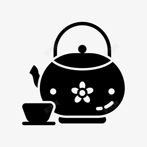 饮茶亚洲庆典svg_新图网 https://ixintu.com 饮茶 中国文化 亚洲 庆典 符号