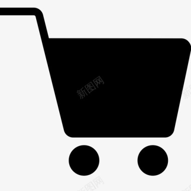 购物车网上购物购物者图标
