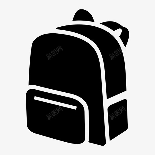 背包书包学校svg_新图网 https://ixintu.com 背包 书包 学校 学习 旅行 教育 套装