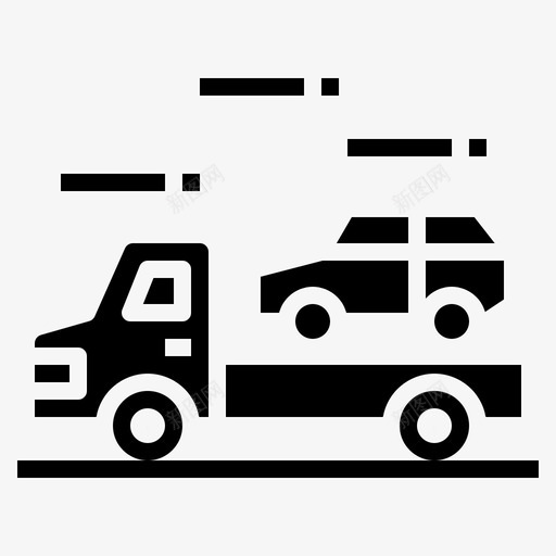 拖车汽车修理svg_新图网 https://ixintu.com 拖车 汽车修理 服务 服务卡 卡车 汽车服务 符号
