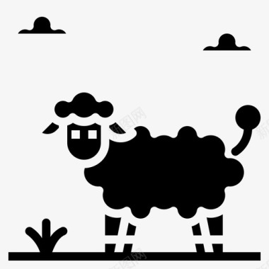 羊动物母羊图标