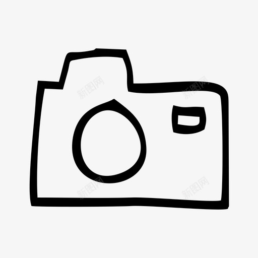 相机galery照片svg_新图网 https://ixintu.com 相机 照片 摄影图片 手绘 技术 技术图 图标