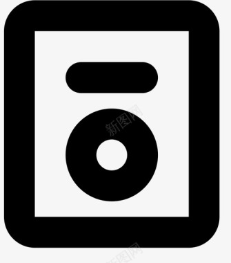 扬声器舞蹈迪斯科图标