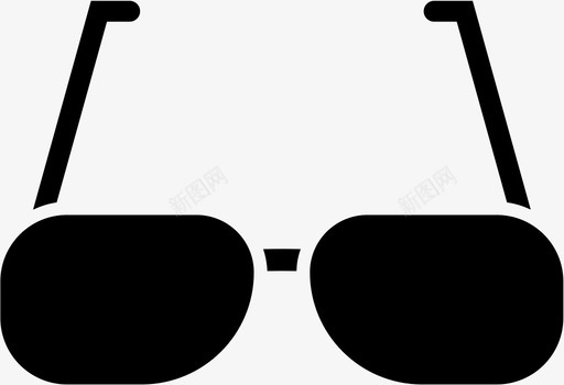 眼镜视力镜框图标