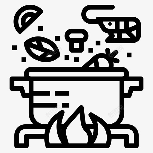 烹饪煮沸食物svg_新图网 https://ixintu.com 烹饪 煮沸 食物 病毒