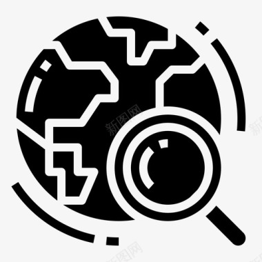 探索发现研究图标