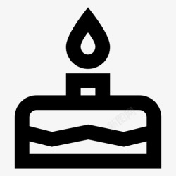 蛋糕大师蛋糕生日和派对蜡烛高清图片
