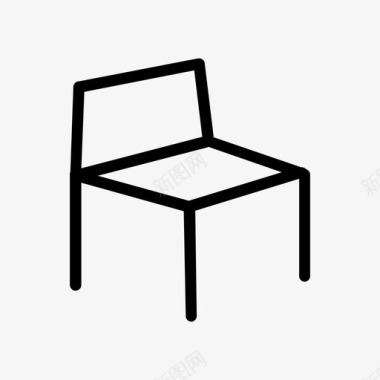 椅子家具客厅图标