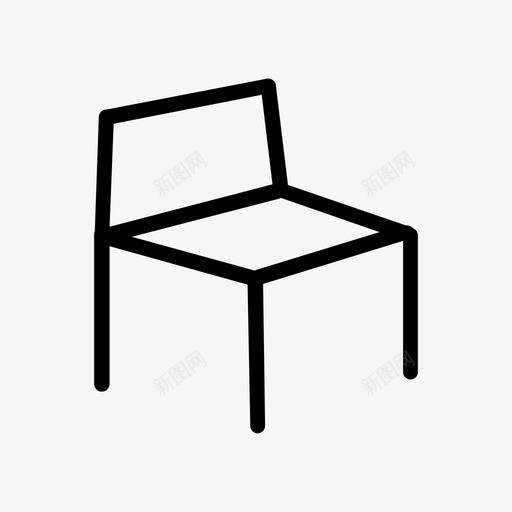 椅子家具客厅svg_新图网 https://ixintu.com 座位 椅子 家具 客厅 学生