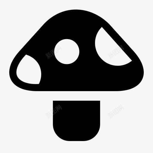 蘑菇木耳自然svg_新图网 https://ixintu.com 蘑菇 木耳 自然 春天 蔬菜 春季 雕文 风格
