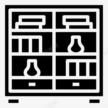 书柜书籍图书馆图标