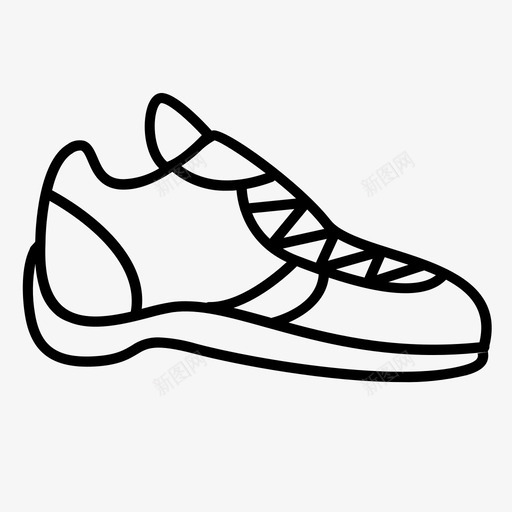 鞋子慢跑运动鞋svg_新图网 https://ixintu.com 鞋子 运动 慢跑 慢跑鞋 运动鞋 足球