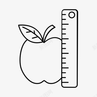 测量苹果商业图标