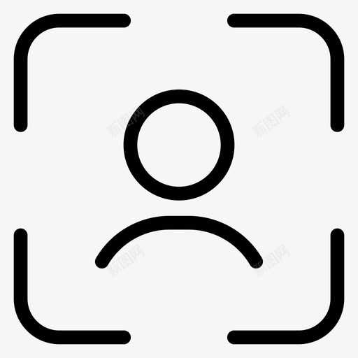 人脸识别码扫描人脸识别码人物svg_新图网 https://ixintu.com 人脸 识别 扫描 人物 打印 个人资料 改版 界面