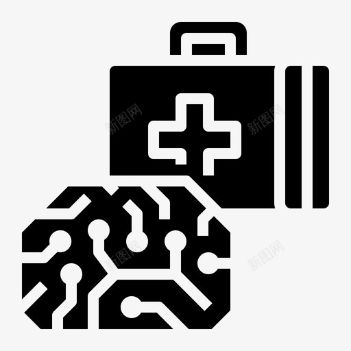 医疗领域的人工智能人工智能svg_新图网 https://ixintu.com 人工智能 医疗 领域