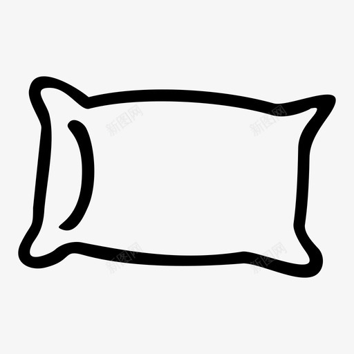 枕头靠垫可爱svg_新图网 https://ixintu.com 枕头 靠垫 可爱 垫子 睡觉