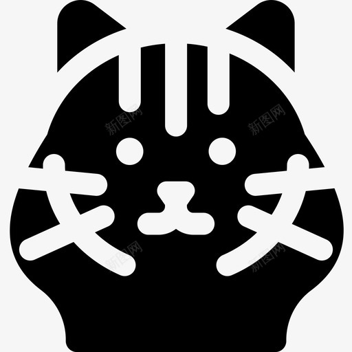 碎布娃娃品种猫svg_新图网 https://ixintu.com 品种 碎布 布娃娃 猫猫 宠物 固体