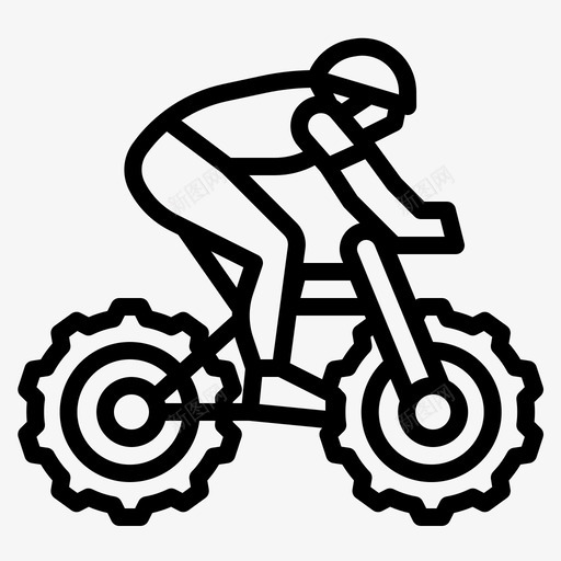 山地车自行车运动svg_新图网 https://ixintu.com 山地 自行车运动 运动 概述