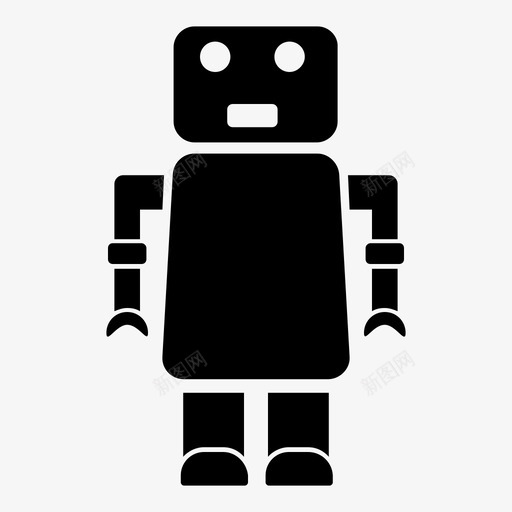 机器人安卓半机械人svg_新图网 https://ixintu.com 机器人 安卓 机械 智能 智能机 科学技术