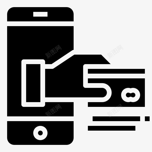 在线支付商业购物手机银行svg_新图网 https://ixintu.com 在线支付 商业 购物 手机 银行 用户界面 在线服务 字形