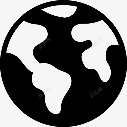 世界范围天文学地球svg_新图网 https://ixintu.com 世界范围 地球 天文学 地理 行星 图标 边缘 图示