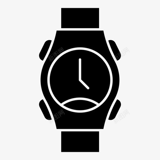 现代手表时钟时间svg_新图网 https://ixintu.com 手表 现代 时钟 时间 计时器