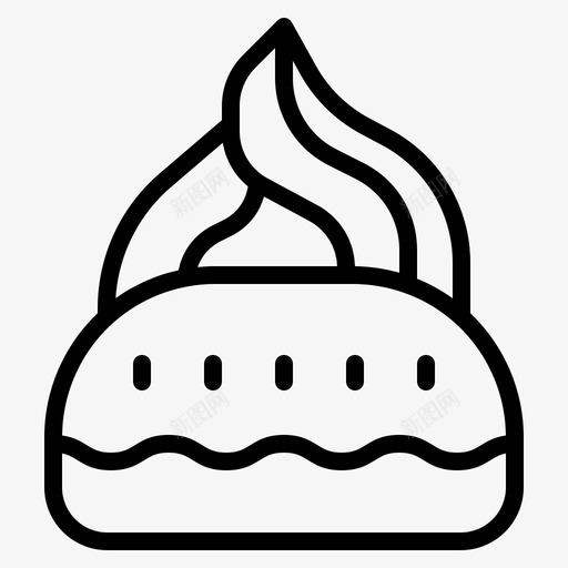 蛋糕面包食物svg_新图网 https://ixintu.com 食谱 蛋糕 面包 食物 配料