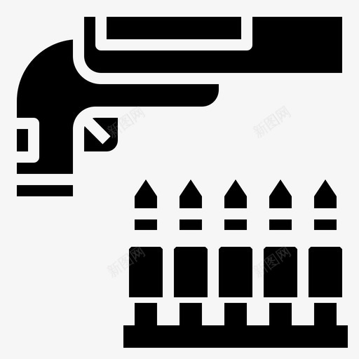 步枪古董枪svg_新图网 https://ixintu.com 步枪 古董 枪手 手枪 武器 海盗 铭文