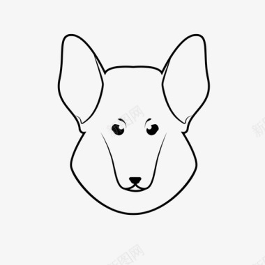 威尔士高尔基犬狗纯种图标