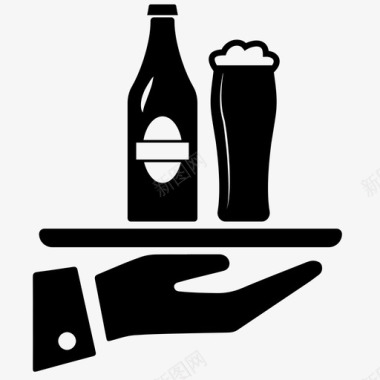 采购产品啤酒和马克杯啤酒和马克杯麦芽酒图标
