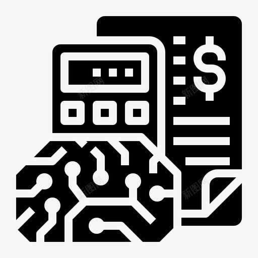 金融中的人工智能人工智能svg_新图网 https://ixintu.com 人工智能 金融 中的