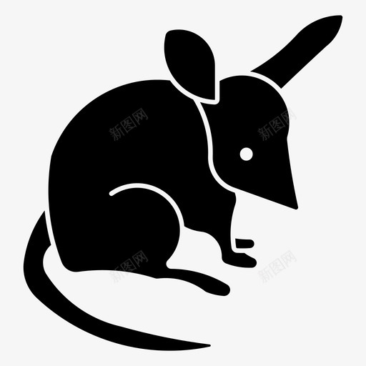 斑帝哥比尔比栗鼠svg_新图网 https://ixintu.com 斑帝 比尔 比栗 老鼠 澳大利亚 动物