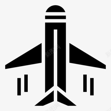 飞机运输巴西铭文图标