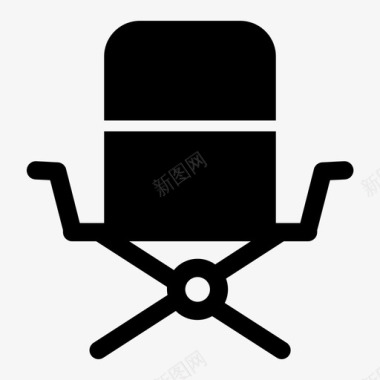 椅子导演座位图标
