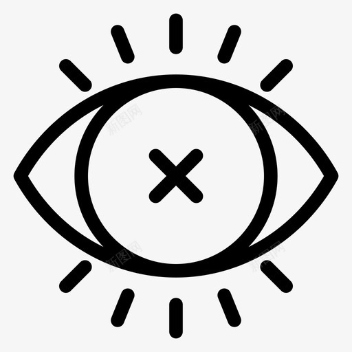 虹膜扫描失败眼睛gradak改造界面svg_新图网 https://ixintu.com 虹膜 扫描 失败 眼睛 改造 界面