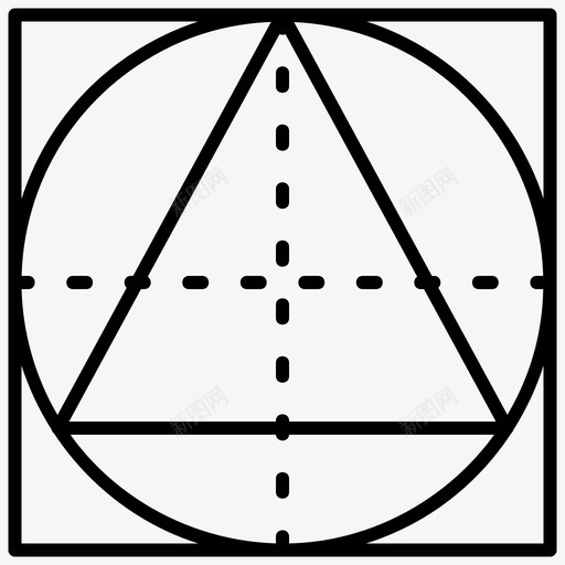 几何圆图形svg_新图网 https://ixintu.com 数学 几何 几何图形 三角形 第卷