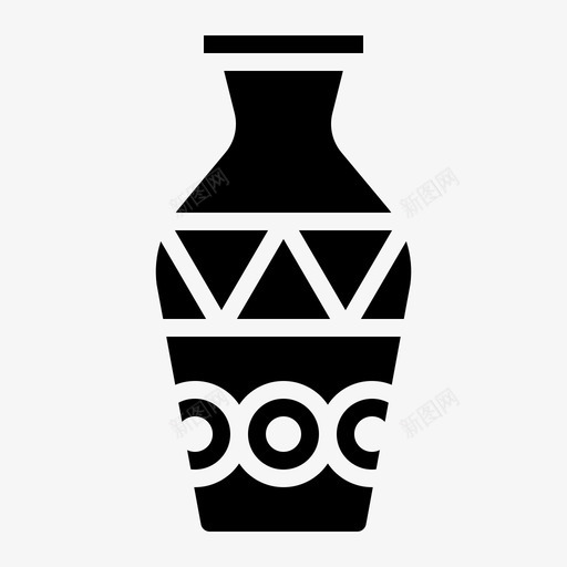 花瓶艺术陶瓷svg_新图网 https://ixintu.com 花瓶 艺术 陶瓷 文化 设计 设计家 家具 雕刻