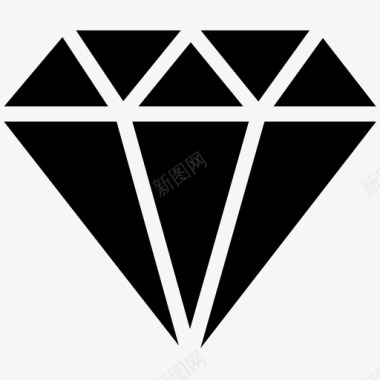 钻石珠宝豪华图标