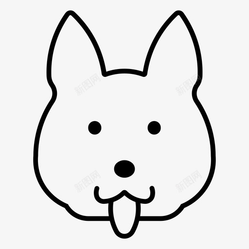 阿拉斯加雪橇犬动物狗svg_新图网 https://ixintu.com 阿拉斯加 雪橇 动物 哺乳动物 宠物