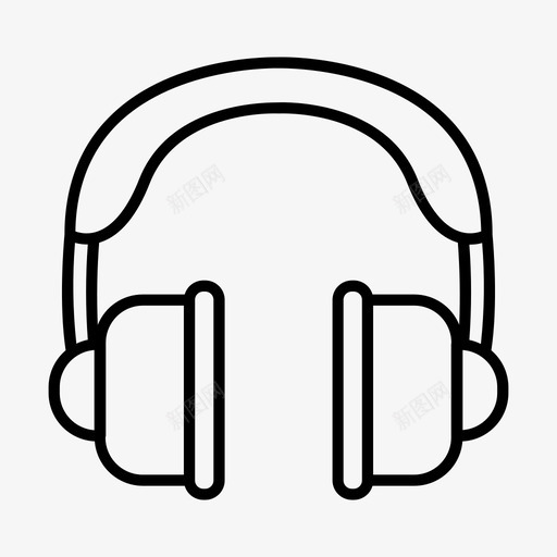 护耳器耳机安全装置svg_新图网 https://ixintu.com 护耳 耳机 安全装置 作业 工具