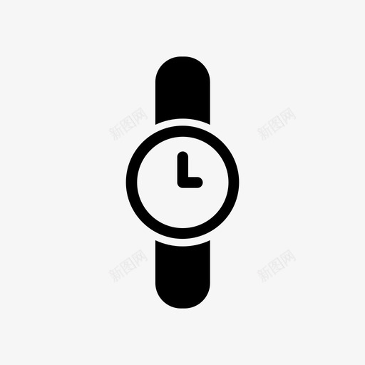 手表模拟表盘svg_新图网 https://ixintu.com 手表 模拟 表盘 时间 手腕