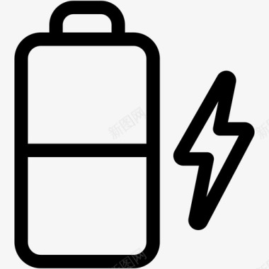 电池充电能量水平图标