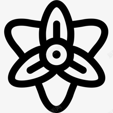 唐菖蒲花植物图标