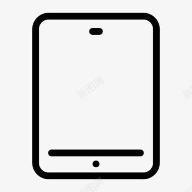 平板电脑电子产品ipad图标